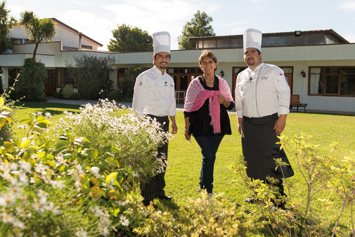 Rodrigo Bastías, Patricia Arratia y Luis Lagos.