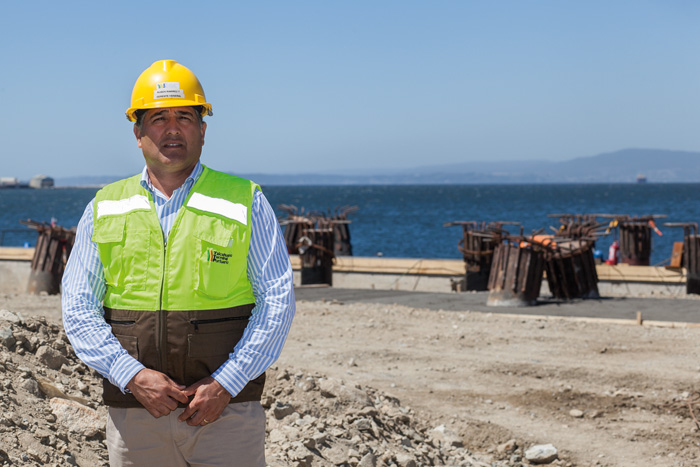 Rubén Ramírez, gerente general de Talcahuano Terminal Portuario S.A.