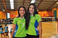 Fernanda Aroca y Kiara Carpo.