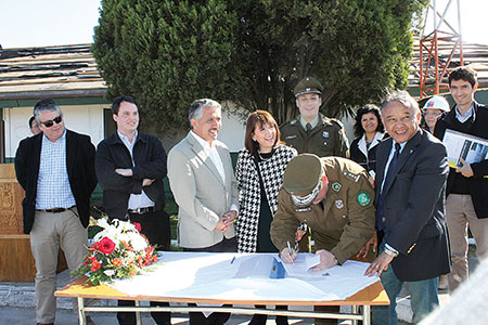 Entrega de terreno Comisaría