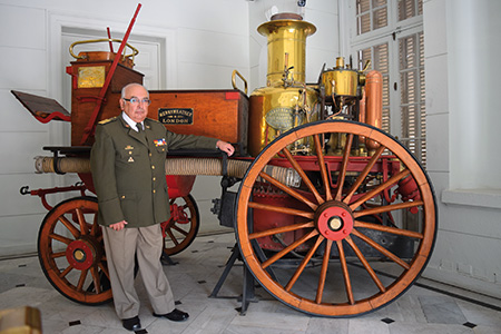 DSC_0043-Miguel Reyes​, Presidente Nacional de Bomberos de Chile.