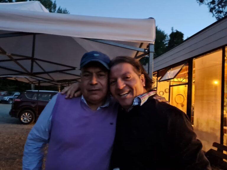 Fernando Cerna y Edgardo Moraga