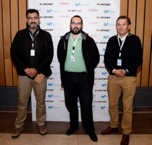 Rodrigo Mardones, Juan Monsalve y Jaime Olivares.