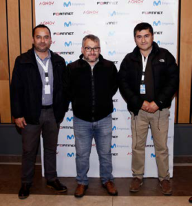 Claudio Herrera, Joaquín Vara y Pedro Melgarejo.