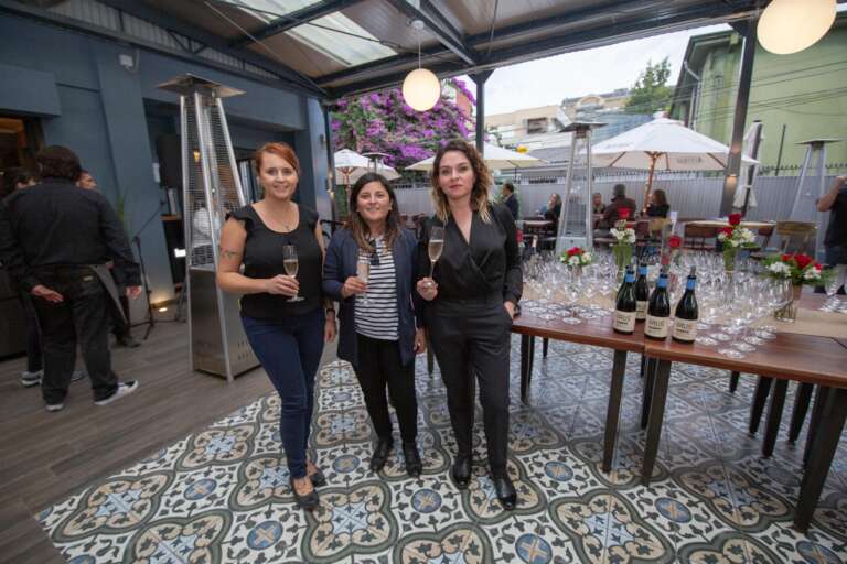 Vanessa Grollmus, Laura Solis y Beatriz Betancourt.