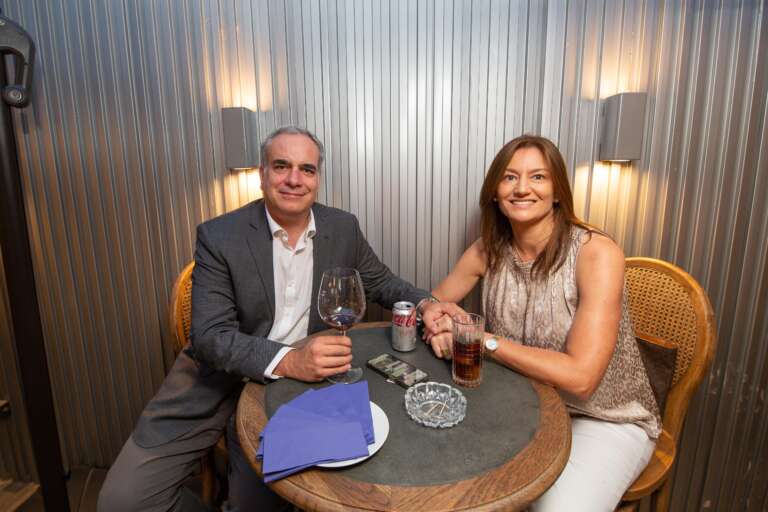 Peter Schmohl y Marcela Astete.