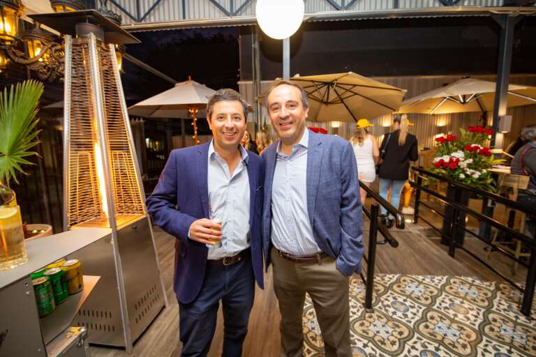 Gunther Fullraff y Gonzalo Villarroel.
