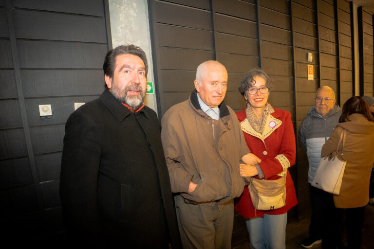 Alejandro Álvarez, Luis Vaccaro y Gabriela Vaccaro.