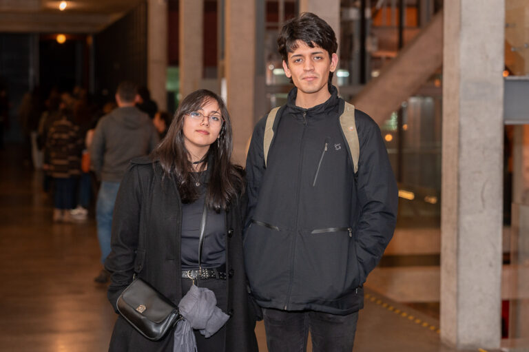 Cecilia Bustos y Felipe Cortés.