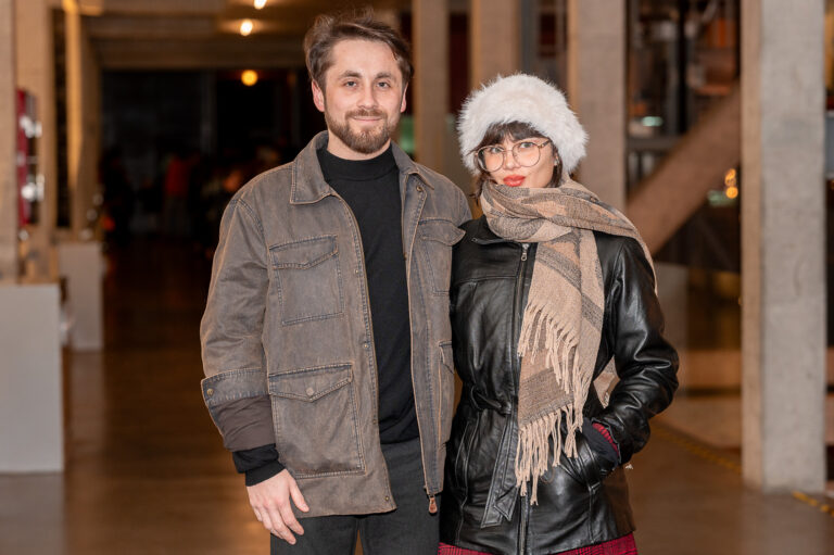 Tomás Rojas e Isadora Urra.