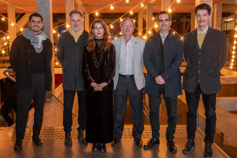 Cristóbal Riffo, Nicolás del Río, Loreto Lyon, Stephane Franck, Roberto Gutiérrez e Ignacio Saavedra.