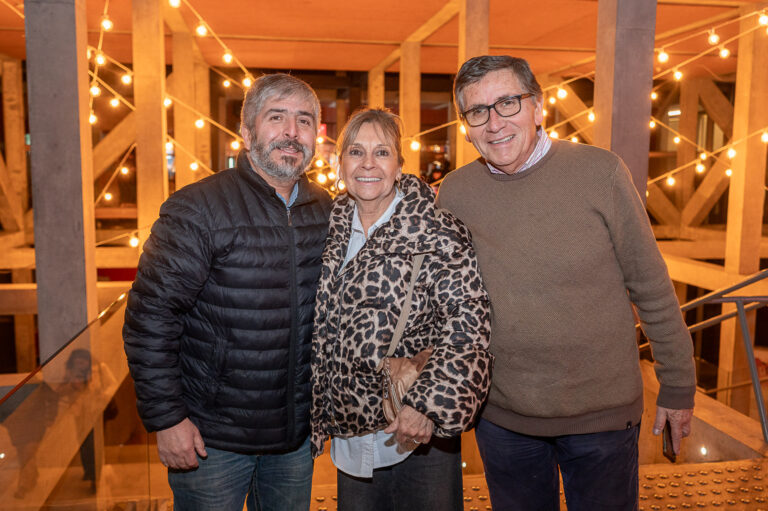 Jorge Inzunza, Ivette Sobarzo y Luis Arroyo.