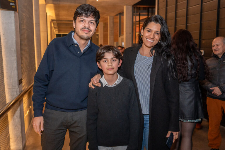 Juan Carlos Marín, Juan Pablo Marín y Paula Cardona.