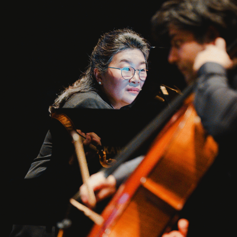 La interpretación de Liza Chung, pianista coreana-chilena, marcó la velada. | Foto: @imricardinho