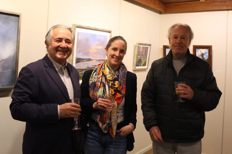René Alarcón, Andrea Rudloff y Reinaldo Roetke.