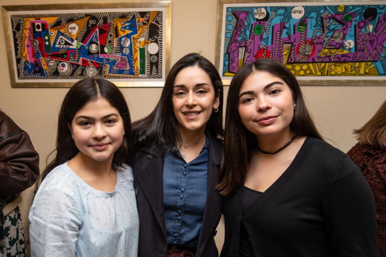 Olivia Varela, Maritza Castillo y Antonia Varela.