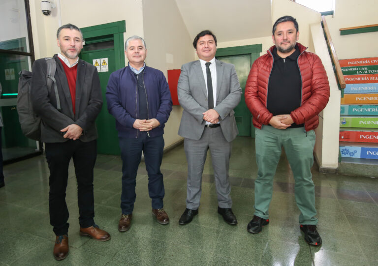 Héctor Torres, Marcelo Espinoza, Freddy Troncoso y Daniel Contreras.